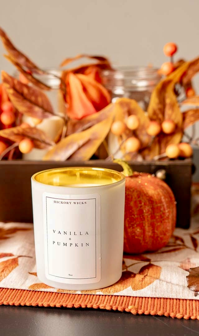 Vanilla + Pumpkin Limited Edition Candle