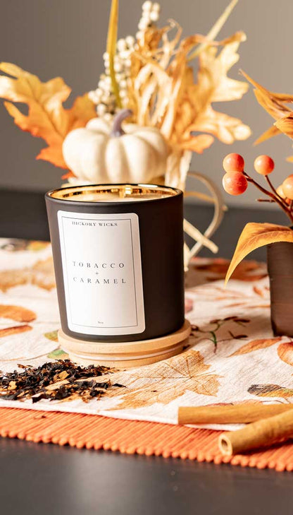 Tabacco + Caramel Limited Edition Candle